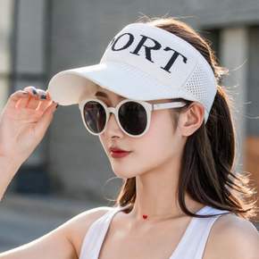 골프 썬캡 스포츠 모자 밴딩형 여름 야외 라운딩 바캉스 나들이 배