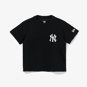 [AK평택][뉴에라키즈] MLB 로고 셋업 뉴욕 양키스 티셔츠 블랙 (13679503)