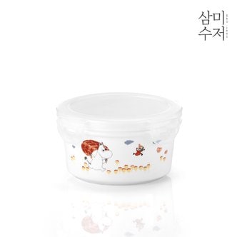 삼미 무민 더키친 도자기 원형찬통 소 350ml