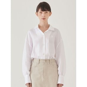 TENCEL-RAMIE BLEND GRACE SHIRT (OFF-WHITE)