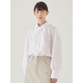 TENCEL-RAMIE BLEND GRACE SHIRT (OFF-WHITE)