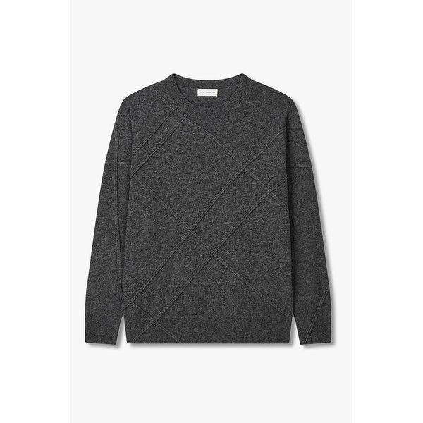 캐시미어 크루넥 니트 풀오버 3215330009000