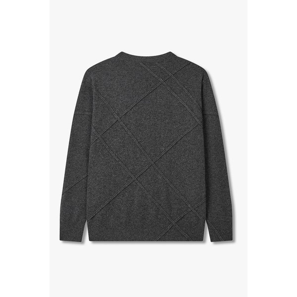 캐시미어 크루넥 니트 풀오버 3215330009000