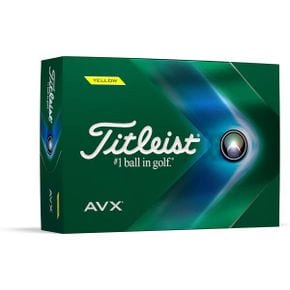 영국 타이틀리스트 골프 파우치 Titleist AVX Golf Balls Yellow 1756881