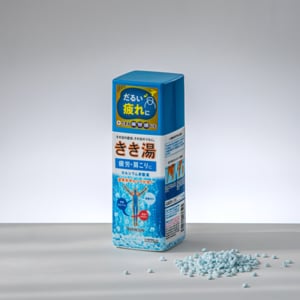 바스크린 [공식스토어]키키유 칼슘(용기형) 360g 탄산입욕제 일본입욕제 반신욕