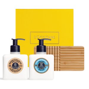 록시땅 [기프트] 시어 핸드 워시 & 핸드 로션 300ml 듀오 (+솝 트레이)