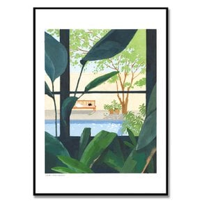 작가 slowus_vacation_ 원목 액자 A1
