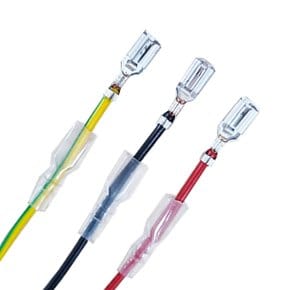 PG 슬리브 평단자 케이블 250 단자 와이어 압착 터미널 6.3mm 전기 전선 배선 S187-20