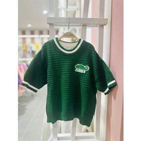 [파주점] 도마뱀 패치 크로쉐 니트 ss 티 2521014675