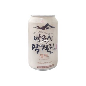 발왕산 막걸리 제로 350ml/ 5캔