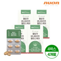 혈당컷 바나바리프 밸런스케어 500mg 30정 4박스/ 비타민B / 아연