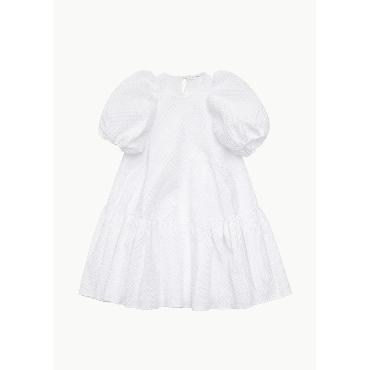 세실리에반센 24SS CECILIE BAHNSEN ALEXA DRESS IN WHITE