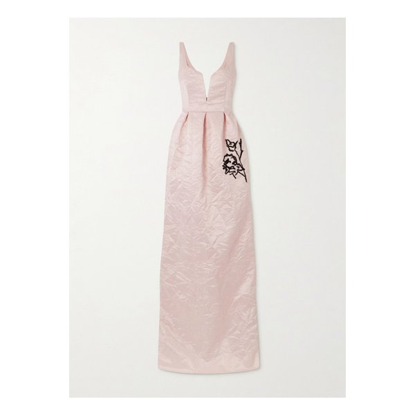 장식 크링클 태피터 가운 파스텔 핑크 46376663162865421