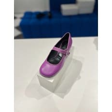 [파주점] [파주점] [슈콤마보니] Round toe mary-jane flat(purple)_DG1DS24011PUR