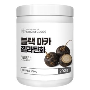 페루산 블랙마카 젤라틴화 분말 200g 1통