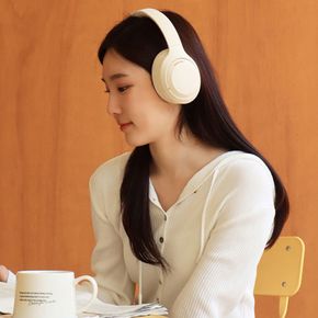 렛츠플레이 무선 헤드폰 노이즈캔슬링 블루투스 5.4 헤드셋 미니 접이식 핸즈프리