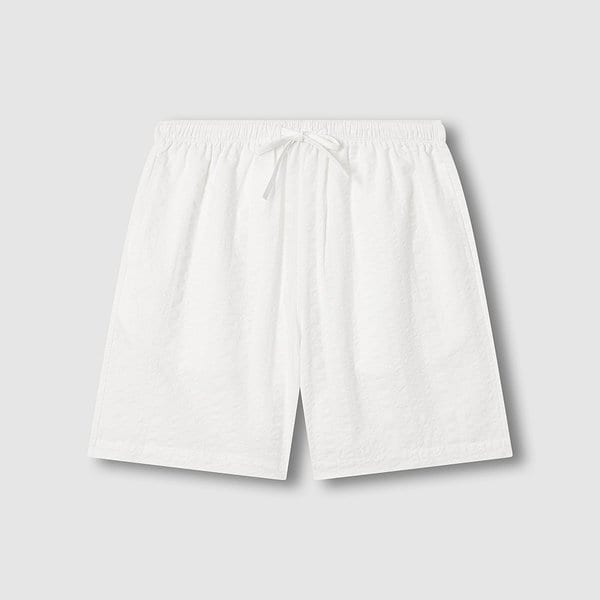 여 소프트 시어서커 4부 파자마 팬츠 J206202068001