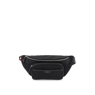 발리 Belt Bag MAS01W NY223 BLACK PALLADIO