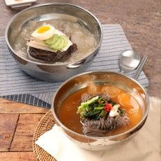 시원한 칡 물냉면 10인분 (사리2kg사골육수350g*5봉열무육수350g*5봉)