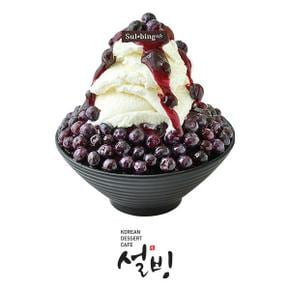 순수요거블루베리설빙