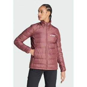 5057880 Adidas Terrex TERREX MULTI LIGHT DOWN JACKET - Down jacket burgundy