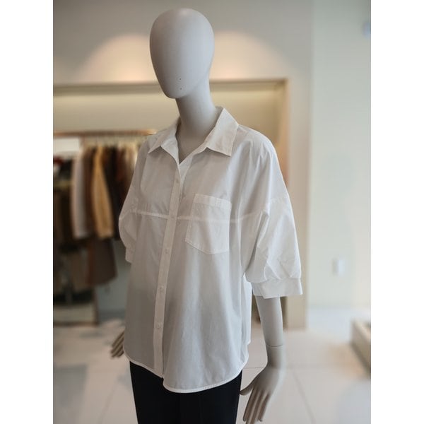 [여주점] 씨씨콜렉트 볼륨소매루즈핏셔츠 E262psc160