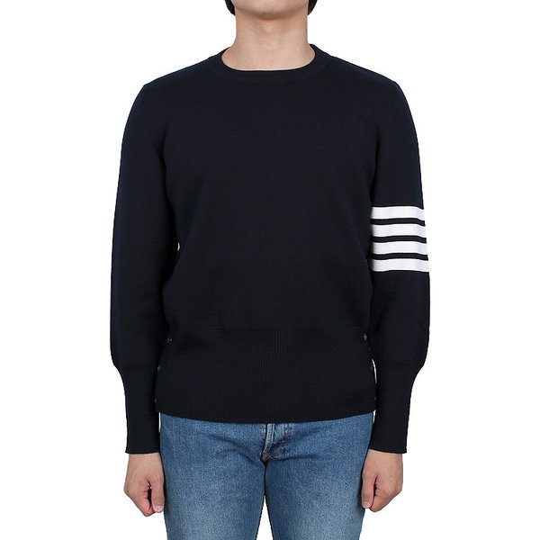 [시흥점] 25FW 사선 밀라노 스티치 울 니트 (MKA189A 00014 415)