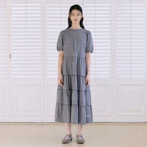 핀코드 디테일 체크원피스 T264MOP286W