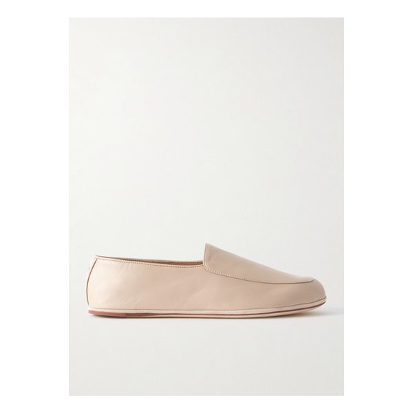 안톤 워크 베이지 가죽 로퍼 46376663162922725