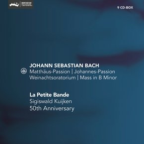 JOHANN SEBASTIAN BACH - 50TH ANNIVERSARY/ LA PETITE BANDE, SIGISWALD KUIJKEN 바흐: 마태 &