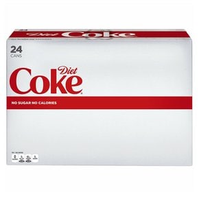 [해외직구]코카콜라 코크 제로칼로리 355ml 24캔/ Coca-Cola Coke Zero Calories 12oz Can