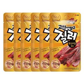 샘표 질러 부드러운육포 30g 6개