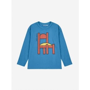 [공식스토어] 25FW 체어 티셔츠 블루 B225AC006