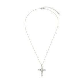 [silver925] cross allure necklace-silver