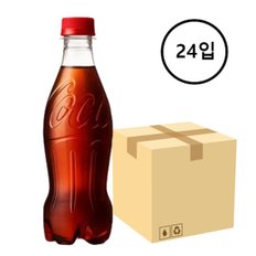 코카콜라 coke 무라벨 370ml x 24페트 박스 대용량