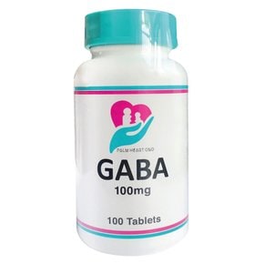 GABA (개바) 감마 아미노 부티르산 gaba100mg 보충제 100 알갱이