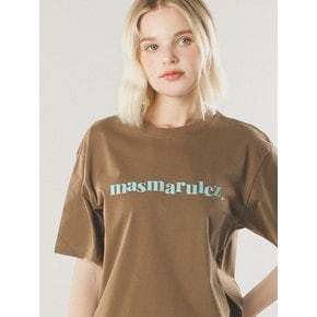 mama cool cotton T-shirt_Brown