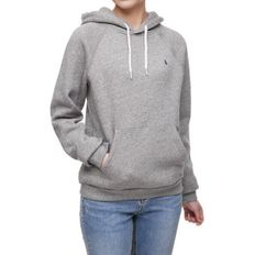 폴로 RALPH LAUREN [10 ]W 플리스 풀오버 후디 - 그레이 114879362