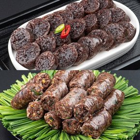 전라도 재래식 찰순대1kg+토종순대1kg