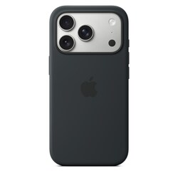 Apple 정품 맥세이프형 아이폰 17 프로 실리콘 케이스 - 블랙 MGFK4FE/A