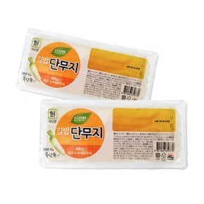 대림 싱그람 김밥단무지 400g 6개