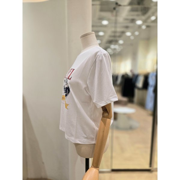 [부산점] 크롭 프린팅 티셔츠(PR2CH00361)
