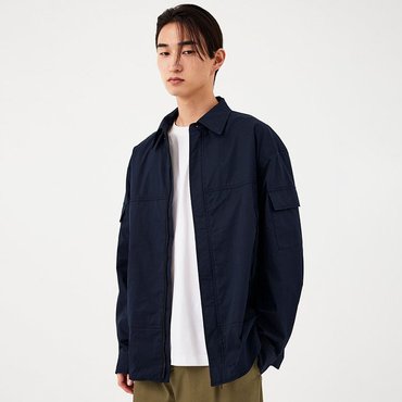 STUDIO TOMBOY [STUDIO TOMBOY MEN] 워커 집업 셔켓 9153324812 NAVY