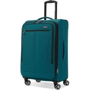 미국 샘소나이트 캐리어 Samsonite Saire LTE Softside Expandable Luggage Wheels Pine Green M