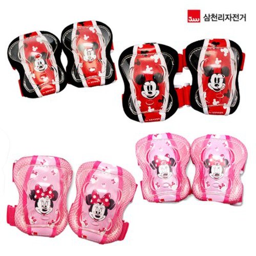고고타 삼천리자전거 디즈니캐릭터 아동보호대세트 (미니 핑크) 2