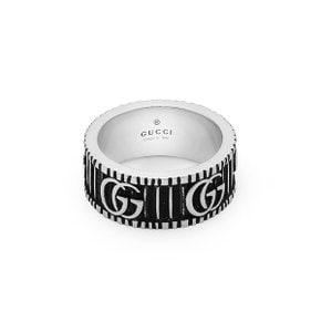 YBC551899001 (551899 J8400 0811) 마몬트 GG 빈티지 8mm 실버 반지