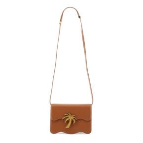 팜 엔젤스 PALM BEACH BAG Cross body bag PWNQ008_S23LEA0016076 BROWN