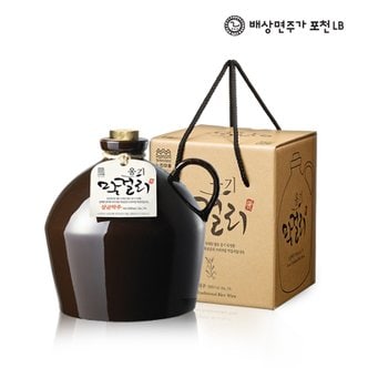 배상면주가 [술선물세트] 배상면주가 무아스파탐 느린마을 옹기막걸리 세트 (7%) 1980ml 술선물세트 전통주 술 탁주