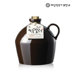 무아스파탐 느린마을 옹기막걸리 세트 (7%) 1980ml [술선물세트]