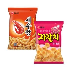 새우깡 90g x 4봉 + 자갈치 90g x 4봉